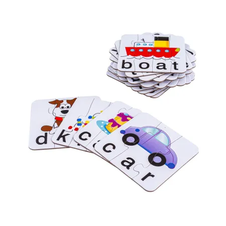 Edukacyjna Gra Słów, Puzzle Do Nauki Języka Angielskiego, Fiszki, Dopasuj Literki, Nauka Wyrazów Spelling Puzzle-164