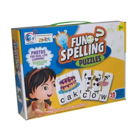 Edukacyjna Gra Słów, Puzzle Do Nauki Języka Angielskiego, Fiszki, Dopasuj Literki, Nauka Wyrazów Spelling Puzzle-164