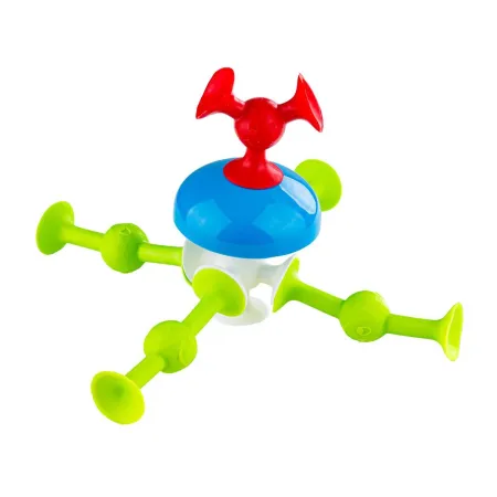 Klocki Konstrukcyjne, Kolorowe DUŻE XXL Przyssawki, Wesołe Buźki 76 Sztuk-1647685