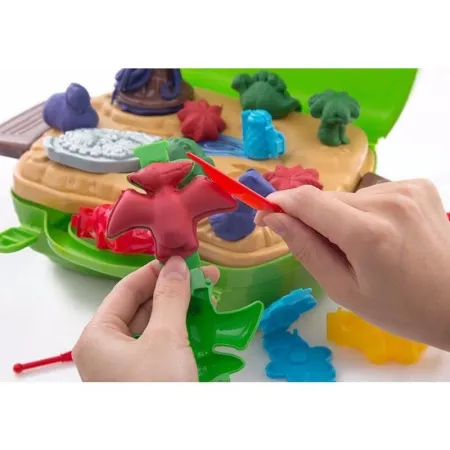 Walizka Z Masą Plastyczną, Ciastolina W Kuferku, Dinozaury-1647724