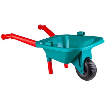 Zestaw Narzędzi Ogrodowych Dla Dzieci Taczka + Akcesoria 18 Elementów Grabki Łopata Konewka-1647728