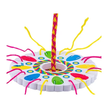 Zestaw Do Tworzenia Biżuterii, Bransoletek, Krosno, Koraliki, Nitki + Akcesoria-1647781