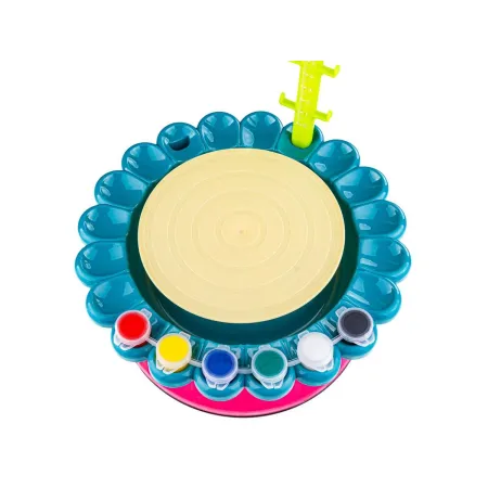 Koło Garncarskie - Mały Artysta - farbki, masa, koło, narzędzia-1647810