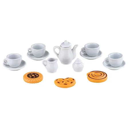 Porcelanowy Zestaw Do Malowania, Filiżanki, Imbryk, Farby + Akcesoria DIY 21 Elementów-1647819