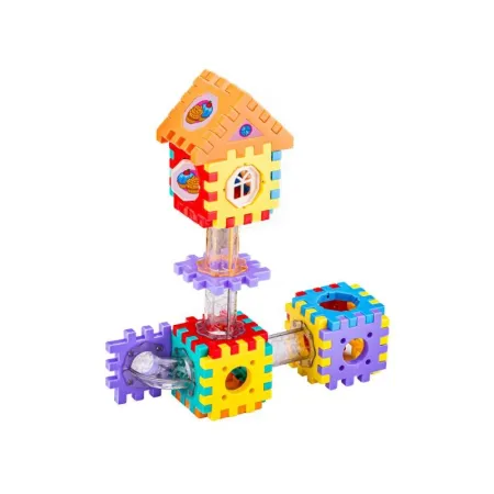 Klocki Konstrukcyjne, Tor Kulkowy Dla Kulek 125 Elementów Kulodrom-1647838