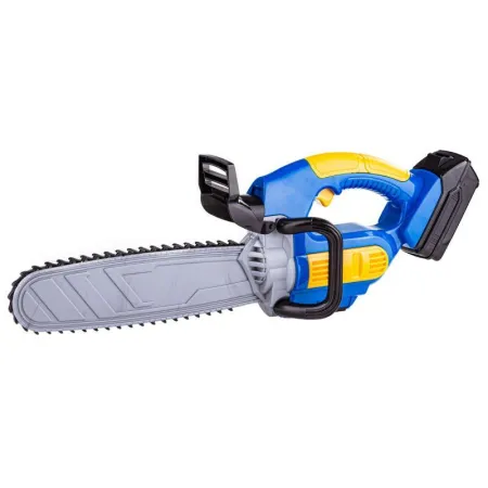 Zabawkowa Piła Łańcuchowa, Motorowa Dla Małego Drwala + Okulary-1647877