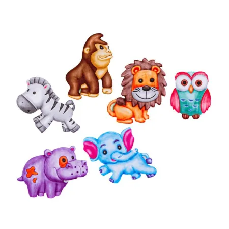 Kreatywny Zestaw Stwórz Magnes, Odlew DIY DZIKIE ZWIERZĘTA Zrób To Sam-1647928