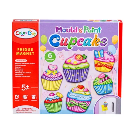 Kreatywny Zestaw Stwórz Magnes, Odlew DIY BABECZKI, MUFFINKI Zrób To Sam-1647945