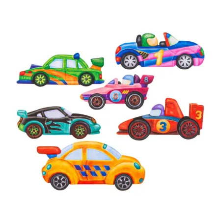 Kreatywny Zestaw Stwórz Magnes, Odlew DIY AUTA SPORTOWE, WYŚCIGOWE Zrób To Sam-1647955