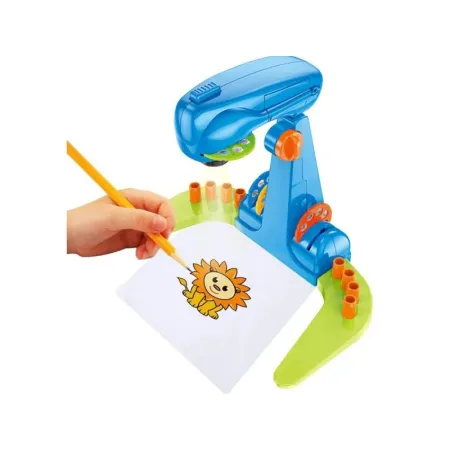 Projektor, Rzutnik Do Nauki Rysowania Malowania + Akcesoria NIEBIESKI-1648039