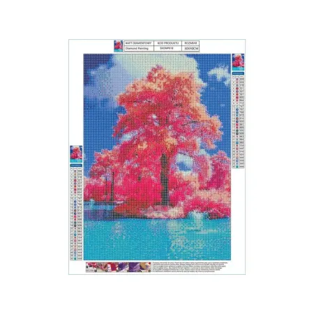 Akcesoria Haft Diamentowy, Etui + 60 Pojemników + Akcesoria Zestaw Do Diamond Painting-1648083