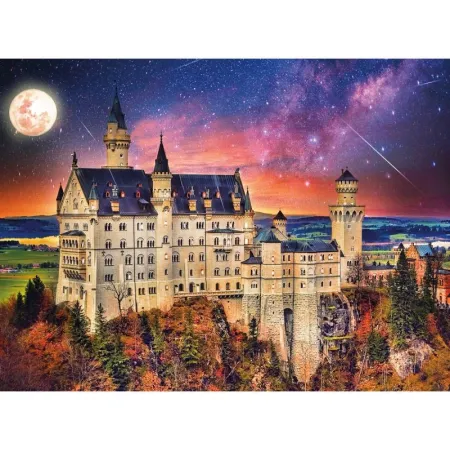 Haft Diamentowy, Obraz, Mozaika Diamentowa Diamond Painting, PIĘKNY ZAMEK 40x30cm