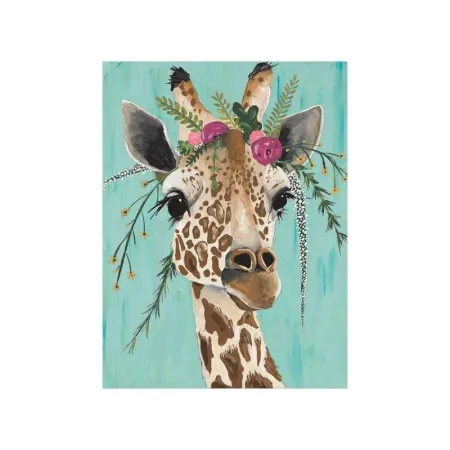 Haft Diamentowy, Obraz, Mozaika Diamentowa Diamond Painting, MAJESTATYCZNA ŻYRAFA 30x40cm