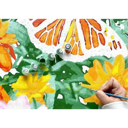 OBRAZ MALOWANIE PO NUMERACH RAMA 40x50cm DWA KONIE - GÓRY-1648316