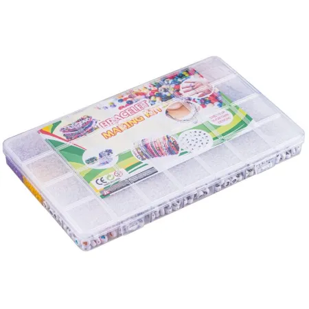 Koraliki Zestaw Do Tworzenia Robienia Bransoletek, Biżuterii, Naszyjników-1648356