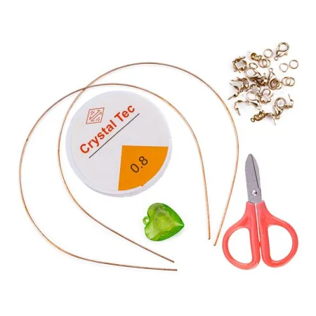 Koraliki Zestaw Do Tworzenia Robienia Bransoletek, Biżuterii, Naszyjników-1648361