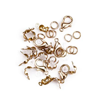 Koraliki Zestaw Do Tworzenia Robienia Bransoletek, Biżuterii, Naszyjników-1648362