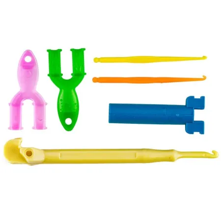 Gumki Zestaw Do Robienia Tworzenia Bransoletek Naszyjników Koraliki 4400 elementów-1648370