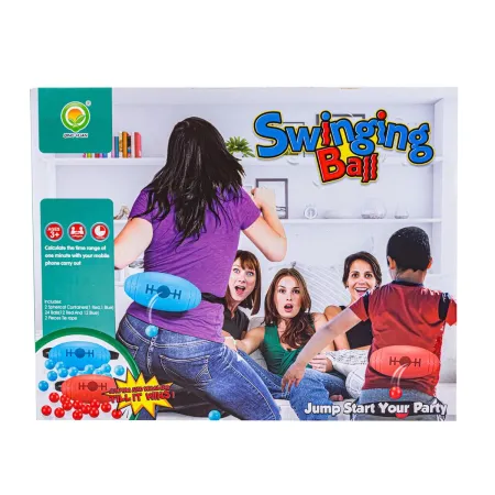 Zabawna Gra Zręcznościowa, Ruchowa Swinging Ball, Wyginam Śmiało Ciało, Skacząca Piłka-1648417
