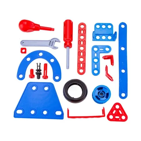 Klocki ELASTYCZNE Konstrukcyjne, Maszyny, Pojazdy, Auto, Samochód, Samolot, Pociąg Do Rozkręcania I Skręcania 6w1 14