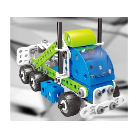 Klocki Konstrukcyjne, Pojazdy Budowlane, Auto, Samochód, Samolot Do Rozkręcania I Skręcania 18w1-1648496