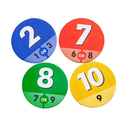 Edukacyjna Gra Logiczna, Planszowa, Nauka Liczenia, Matematyka I Kolory-1648508