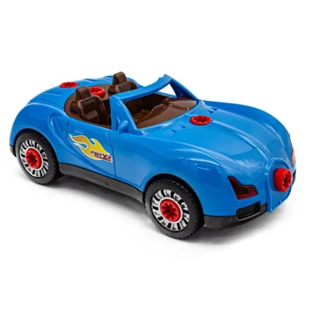 Zabawkowy samochód sportowy Bugatti do rozkręcania i skręcania + Śrubokręt-1648524