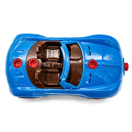 Zabawkowy samochód sportowy Bugatti do rozkręcania i skręcania + Śrubokręt-1648525