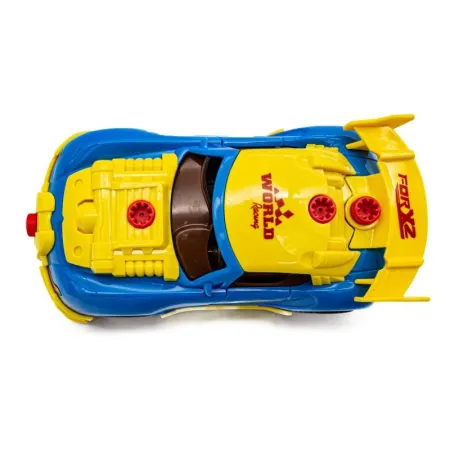 Zabawkowy samochód sportowy Bugatti do rozkręcania i skręcania + Śrubokręt-1648526