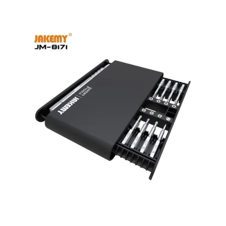 Profesjonalny Zestaw Narzędzi Precyzyjnych JAKEMY 17w1 Przecena 1