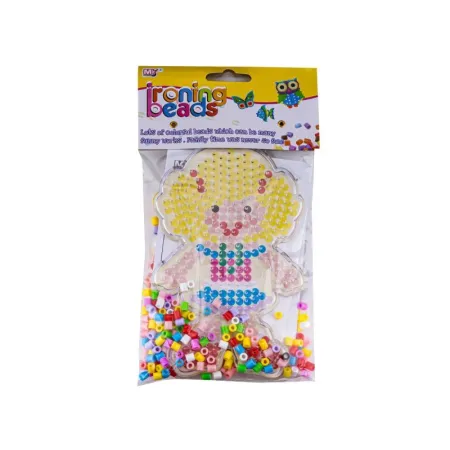 Koraliki do prasowania, Prasowanka, Szablon, Saszetka DZIEWCZYNKA W SUKIENCE-1648606