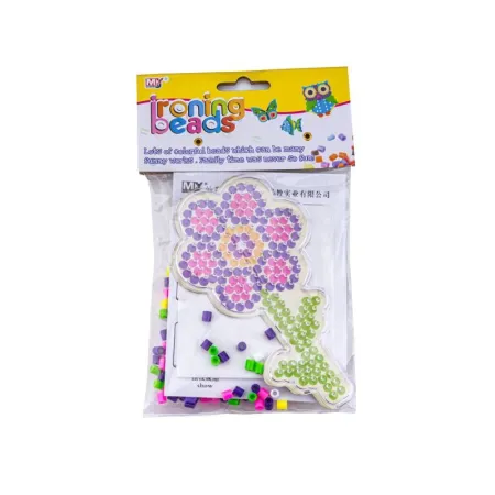 Koraliki do prasowania, Prasowanka, Szablon, Saszetka KOLOROWY KWIATEK-1648616