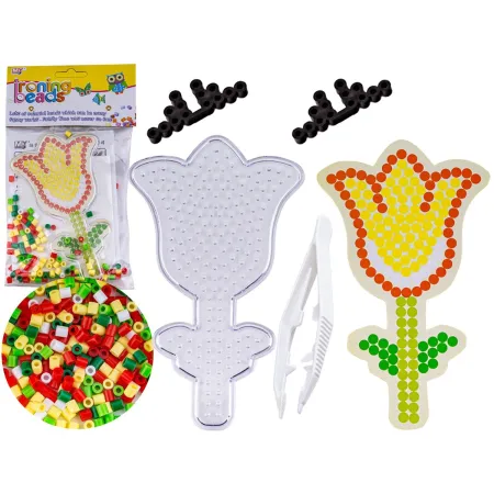 Koraliki do prasowania, Prasowanka, Szablon, Saszetka SŁONECZNY TULIPAN