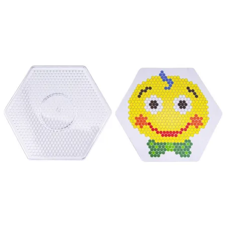 Koraliki do prasowania, Prasowanka, Szablon, Saszetka WESOŁY KLAUN, EMOTKA, BUŹKA-1648627