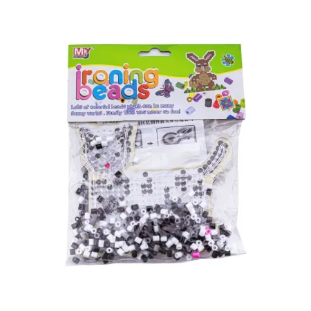 Koraliki do prasowania, Prasowanka, Szablon, Saszetka ŁACIATY KOTEK, PSTROKATY KOT-1648646