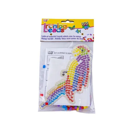 Koraliki do prasowania, Prasowanka, Szablon, Saszetka KOLOROWA PAPUGA, ARA-1648676