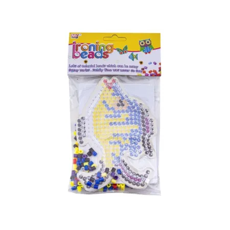 Koraliki do prasowania, Prasowanka, Szablon, Saszetka KOLOROWA RYBKA, RYBA MORSKA-1648681