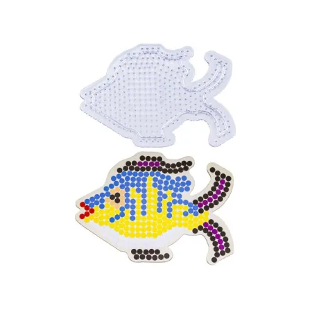 Koraliki do prasowania, Prasowanka, Szablon, Saszetka KOLOROWA RYBKA, RYBA MORSKA-1648682