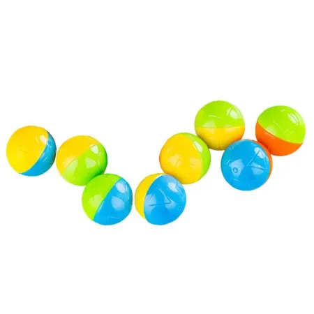 Klocki Magnetyczne, Tor Kulkowy Dla Kulek 96 Elementów Kulodrom-1648828