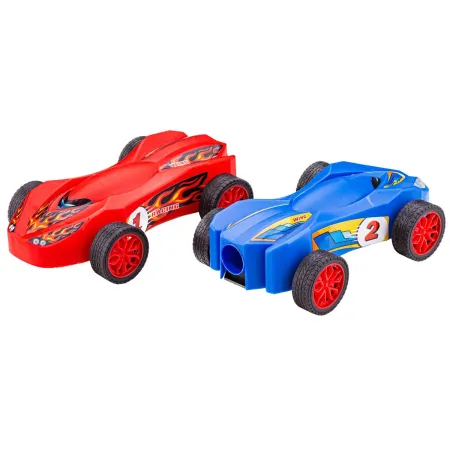 Wyrzutnia Piankowych Rakiet Oraz Samochodów, Rakiety + 2 Auta Wyścigowe-1648835