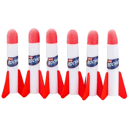 Wyrzutnia Piankowych Rakiet Oraz Samochodów, Rakiety + 2 Auta Wyścigowe-1648836