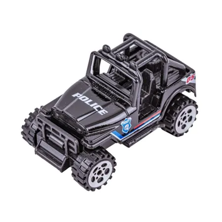 Metalowe Pojazdy Uprzywilejowane, Auta, Resoraki 6 Sztuk Zestaw 1:64 POLICJA, RADIOWÓZ-1648888