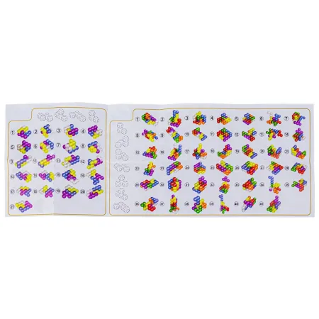 Gra, Układanka Logiczna, Magnetyczna Kostka Do Ułożenia 7 El.-1648924