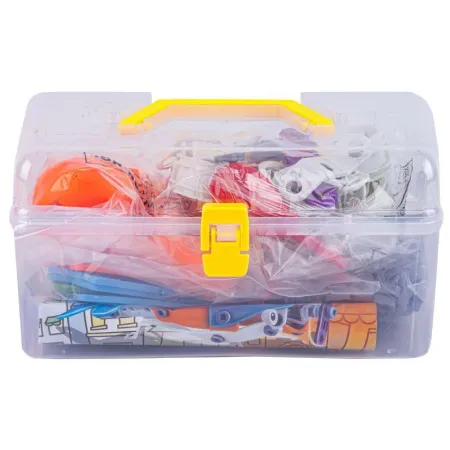 Klocki Elastyczne Konstrukcyjne 5w1 132 El., Maszyny, Pojazdy, Auto, Samochód, Samolot, Skuter Do Rozkręcania I Skręc