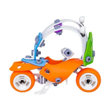 Klocki Elastyczne Konstrukcyjne 5w1 132 El., Maszyny, Pojazdy, Auto, Samochód, Samolot, Skuter Do Rozkręcania I Skręc