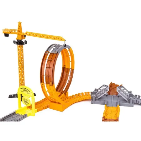 Duży Tor Samochodowy, Wyścigowy - Plac Budowy 180 El. Pętla, Dźwig, Resoraki-1648944