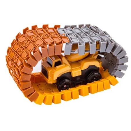 Duży Tor Samochodowy, Wyścigowy - Plac Budowy 180 El. Pętla, Dźwig, Resoraki-1648951