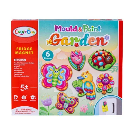 Kreatywny Zestaw Stwórz Magnes, Odlew DIY OGRÓD - MOTYLKI, KWIATY, BIEDRONKA Zrób To Sam-1648989