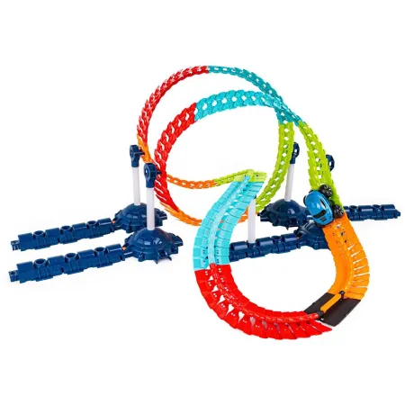 Elastyczny Tor Samochodowy, Wyścigowy 144 Elementy-1648998
