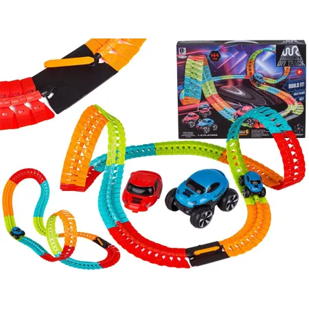 Elastyczny Tor Samochodowy, Wyścigowy 144 Elementy